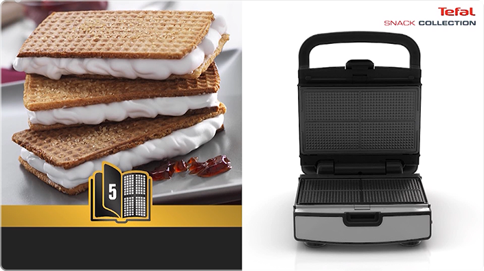 Tefal Snack Collection van tot tosti-apparaat Eindeloos met slechts één apparaat